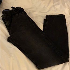 Boys Old Navy faded black jeans